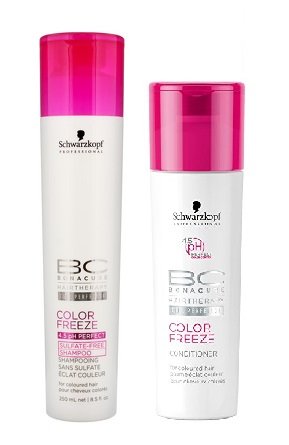 Schwarzkopf Bonacure Color Freeze Sulfatfreie Shampoo 250 ml und Conditioner 200 ml