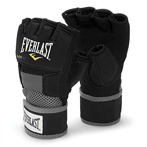 Everlast EverGel Handbandagen, Schwarz, Größe M