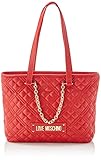 Love Moschino Damen Borsa Quilted Pu Rosso Umhngetasche, Denimblau