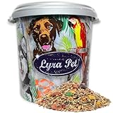 Lyra Pet® | 10 kg Kaninchenfutter in 30 L Tonne | Alleinfutter für ausgewachsene Kaninchen | Nährstoffreiches, ausgewogenes Hauptfutter | Artgerechter Energiespender | Kohlenhyrate & Vitamine