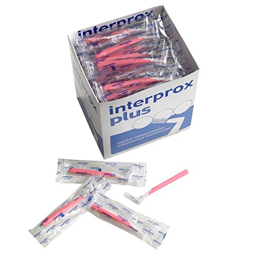 Interprox plus Interdentalbürsten 100er Box (rosa nano)