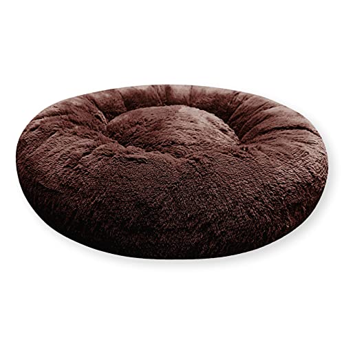 4L Textil Exklusives weiches und kuscheliges Hundebett Fuzzy Haustierbett Kuschelkissen Katzensofa Hundehöhle Katzenbett für Haustiere Kuschelig Kuschelhundebett Tierbett Schwamm Weich Flauschig