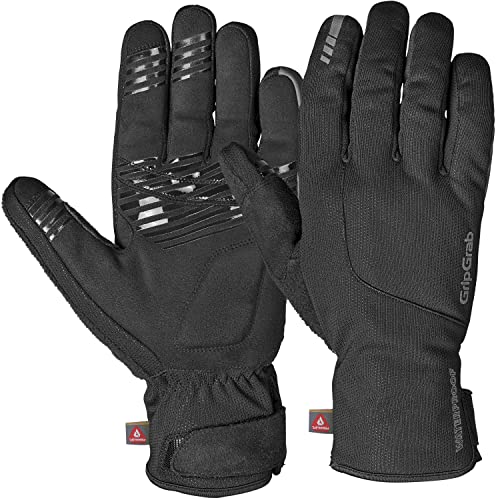 GripGrab Polaris 2 wasserdichte Winter Fahrradhandschuhe Gepolstert Winddicht Thermo Regenschutz Radsport Handschuhe