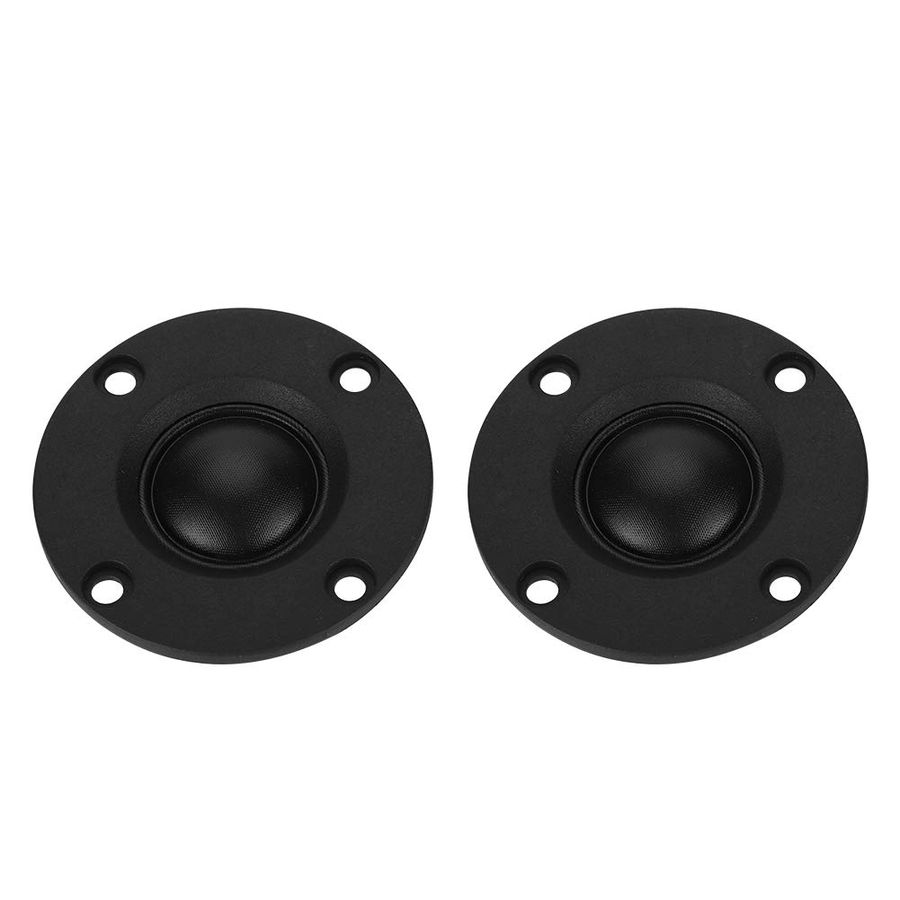 Garsent 2Pcs Full Range Audio Lautsprecher, 30W 6Ω Seidenfilm Dome Hochtöner Hochtöner HiFi Lautsprecher