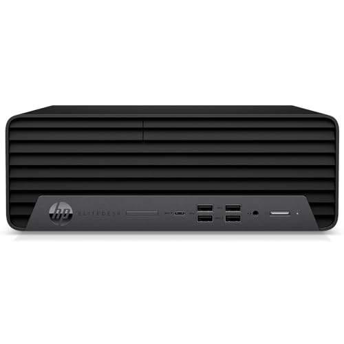 HP EliteDesk 805 G6 SFF PC Computer AMD Ryzen 5 Pro 4650G, Arbeitsspeicher 16 GB, SSD 256 GB, Windows 11 Pro (Generalüberholt)