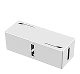 Luminexia Kabelmanagement Box,Kabel Organizer Box,Multifunktional Kabel-Organizer-Box,Kabel Aufbewahrungsbox Zum Schutz FüR Kinder,Haustiere,Aus Abs Kunststoff