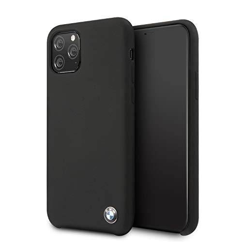 BMW Apple iPhone 11 Pro Max Original Silicone Hard Cover Schwarz