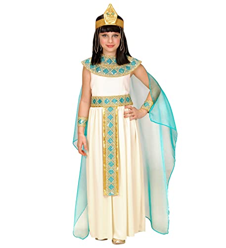 Widmann - Kinderkostüm Cleopatra, Kleid, ägyptische Königin, Faschingskostüme, Karneval