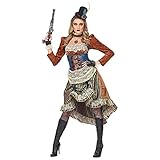 WIDMANN - Kostüm Steampunk, Kleid, Faschingskostüme, Karneval, Halloween