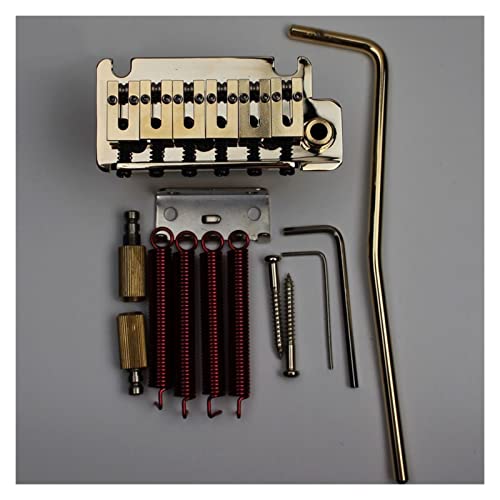 1 Set E-Gitarre Tremolo Bridge Tremolo System Messing Sattel & Messing Base Feder Tune-o-matic Steg