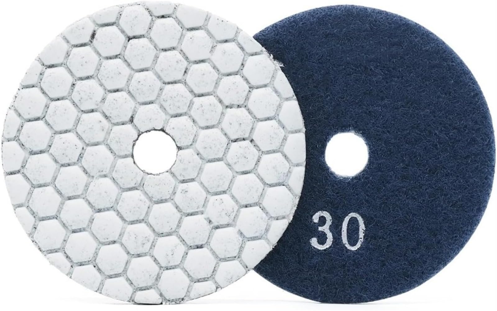 Keramikfliesen poliert, Schleifplatte, Diamant-Polierpads, 1 Stück 3-Zoll-Diamant-Polierpad, Trocken-/Nass-Schleifscheibe, Polierrad for Beton, Stein, Marmor, Granit, 80 mm Polierwerkzeug(30)