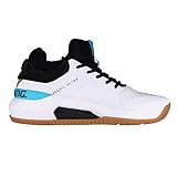 Salming Recoil Ultra Mid Indoor Handballschuhe Hallenschuhe weiß 1233076-0707 (EU Schuhgrößensystem, Erwachsene, Numerisch, M, 43 1/3)