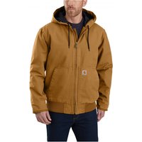 Carhartt - Duck Active Jacket - Freizeitjacke Gr L braun