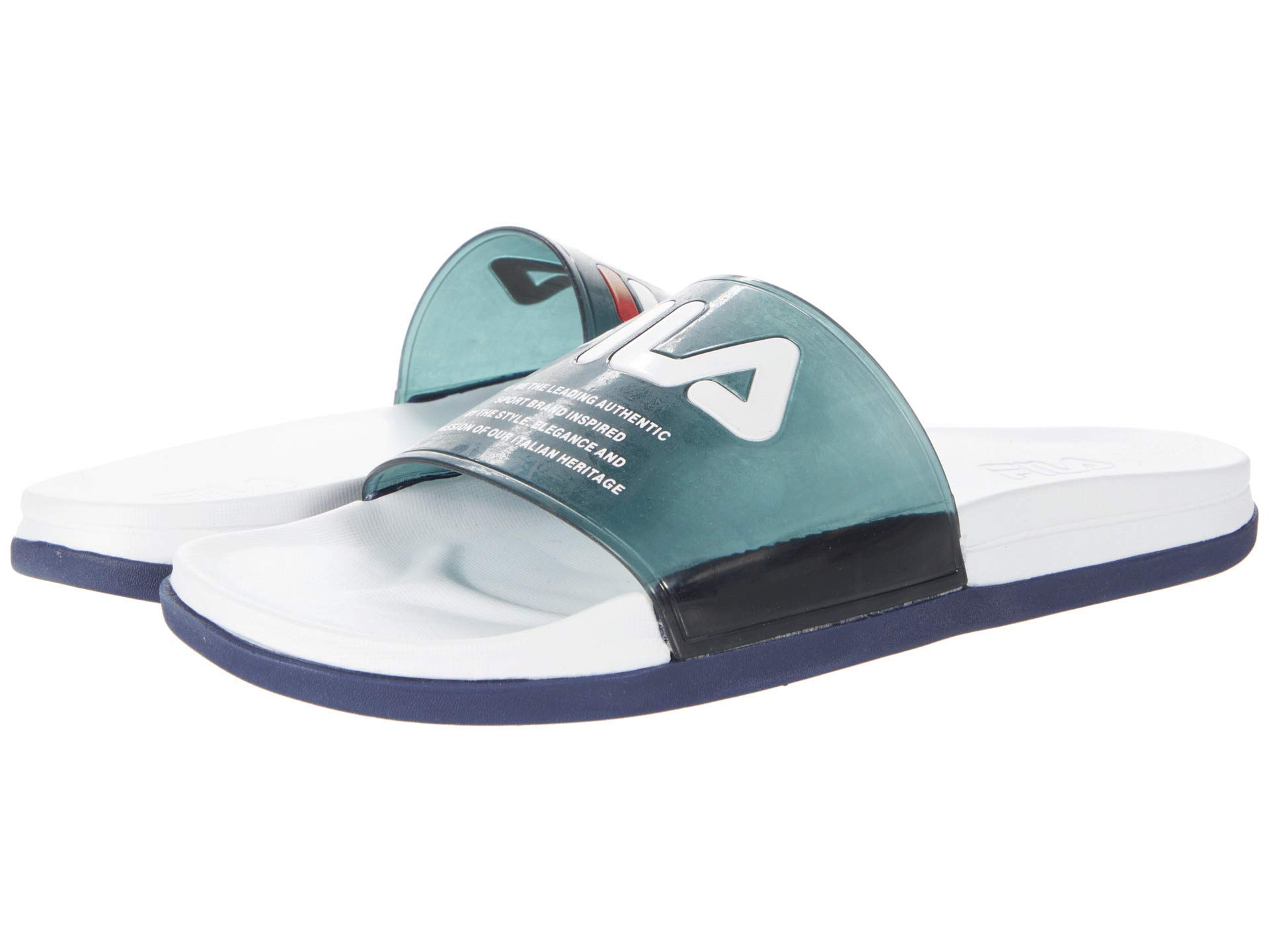 Fila Drifter Lux Clear, Blau (Marineblau/Weiß/Marineblau), 36 EU