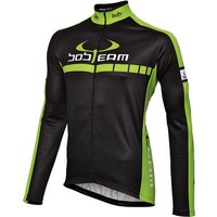 Radtrikot, BOBTEAM Langarmtrikot Colors, für Herren, Größe L, Fahrradbekleidung