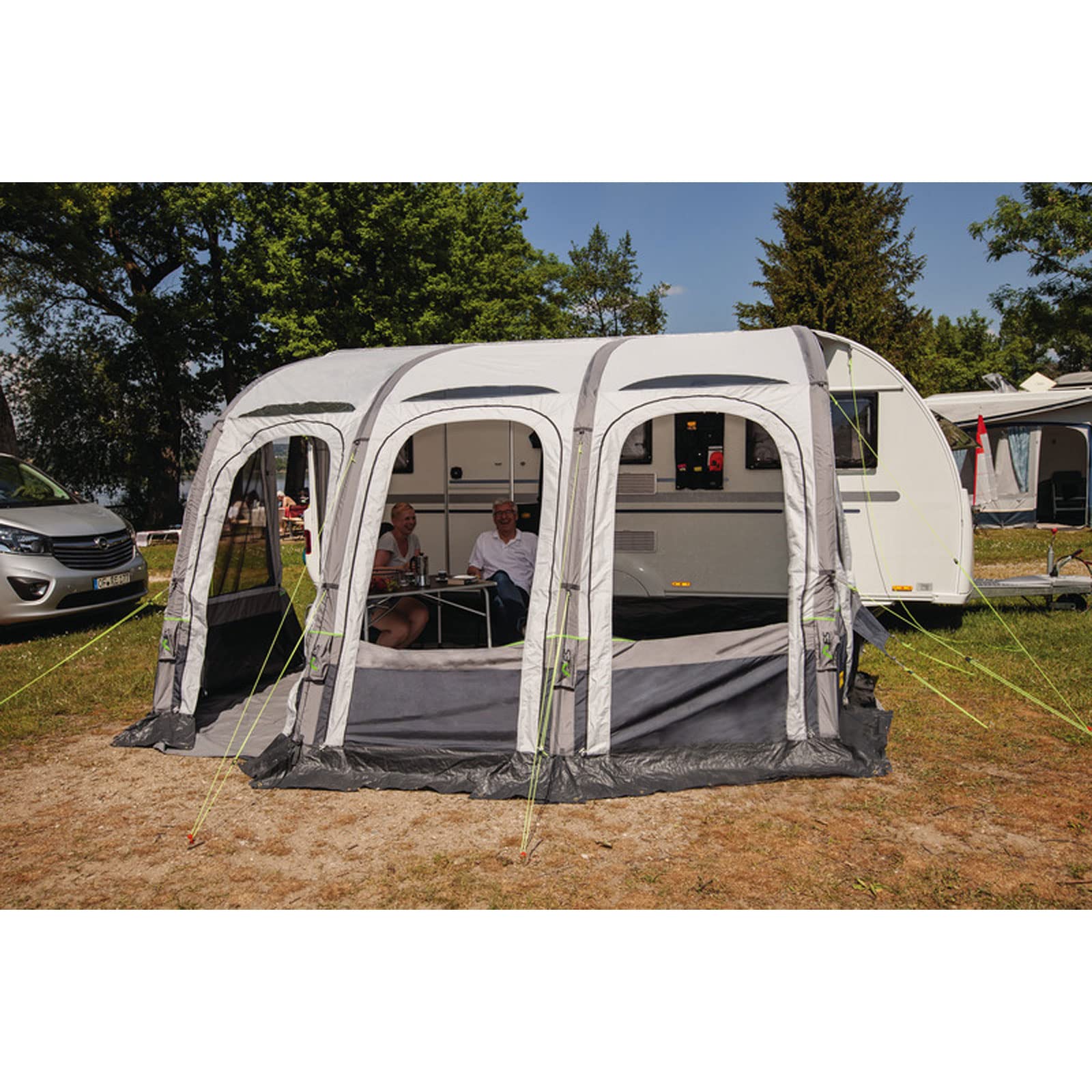 Reimo Tent Technology Vorzelt Marina Air aufblasbar Luftvorzelt versch. Größen Zelt für Wohnwagen Wohnmobil Campingbus (290cm)