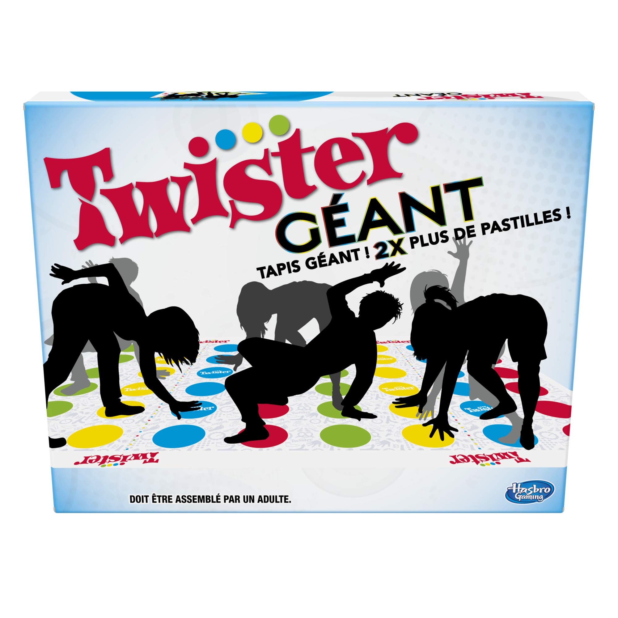 Twister – Gesellschaftsspiel, Spaß mit Balance, französische Version