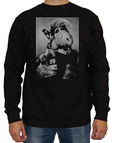 Artshirt Factory Alf Sweater, Farbe: Schwarz, Größe: 2XL