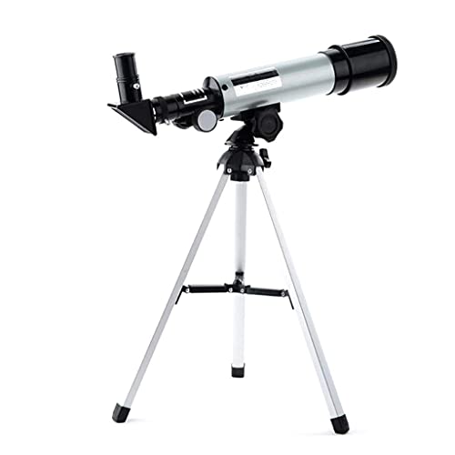 Astronomisches Teleskop, Brennweite 800 mm, Öffnung 60 mm, Brechungsmonokular-Teleskop, 150-fache Linse, mit Stativ, geeignet für Anfänger und Kinder, um die Sterne am Himmel zu be(