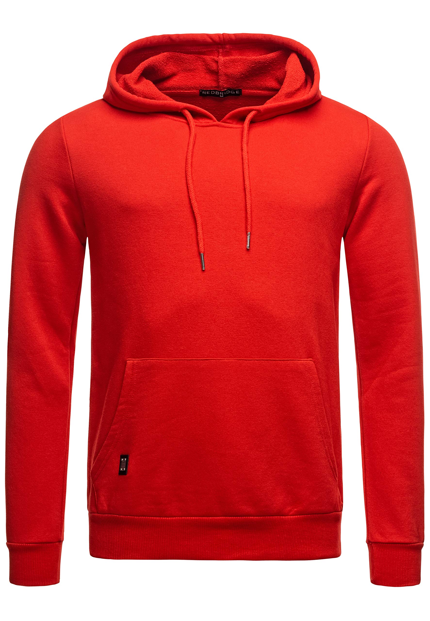 Red Bridge Herren Kapuzenpullover Hoodie Premium Basic,Rot-i,XXL