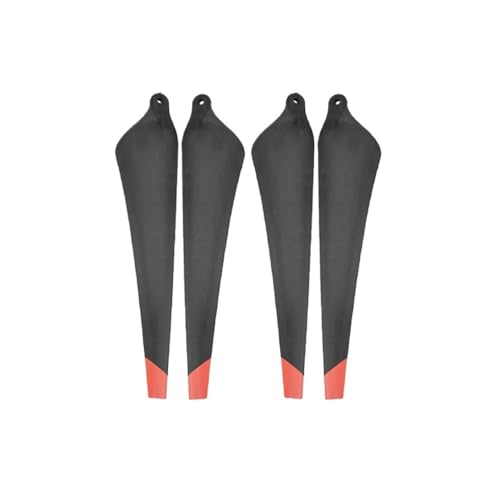 OLIREW Für DJI T30 Agras Propeller 3820s Kohlefaser-Nylon Faltpropeller für DJI T30 CW/CCW Landwirtschaft Pflanze Drohne Reparaturzubehör (Farbe: Carbon Requisiten A 4 Stück)