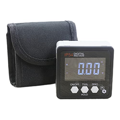 Digital Box Neigungsmesser Winkelmesser Finder Gauge Wasserdicht Kegellehre mit Hintergrundbeleuchtung IP54 Wasserdicht