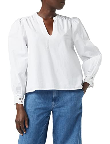 Peppercorn ,Women's ,Julianna Lace Blouse, 0001 WHITE ,XXL