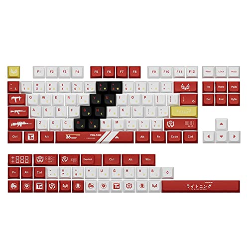 120 Tasten PBT Tastenkappen XDA Profile DYE-SUB Keycap für Cherry MX Switch Mechanische Tastatur Bloodsport Keycap Xda Profile Pbt Tastenkappen