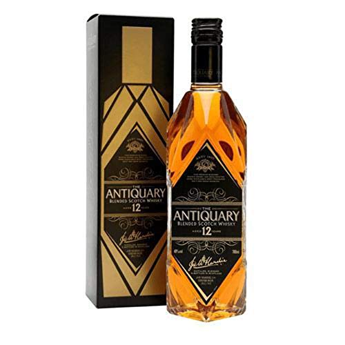 The Antiquary 12 Years Old mit Geschenkverpackung Whisky (1 x 0.7 l)