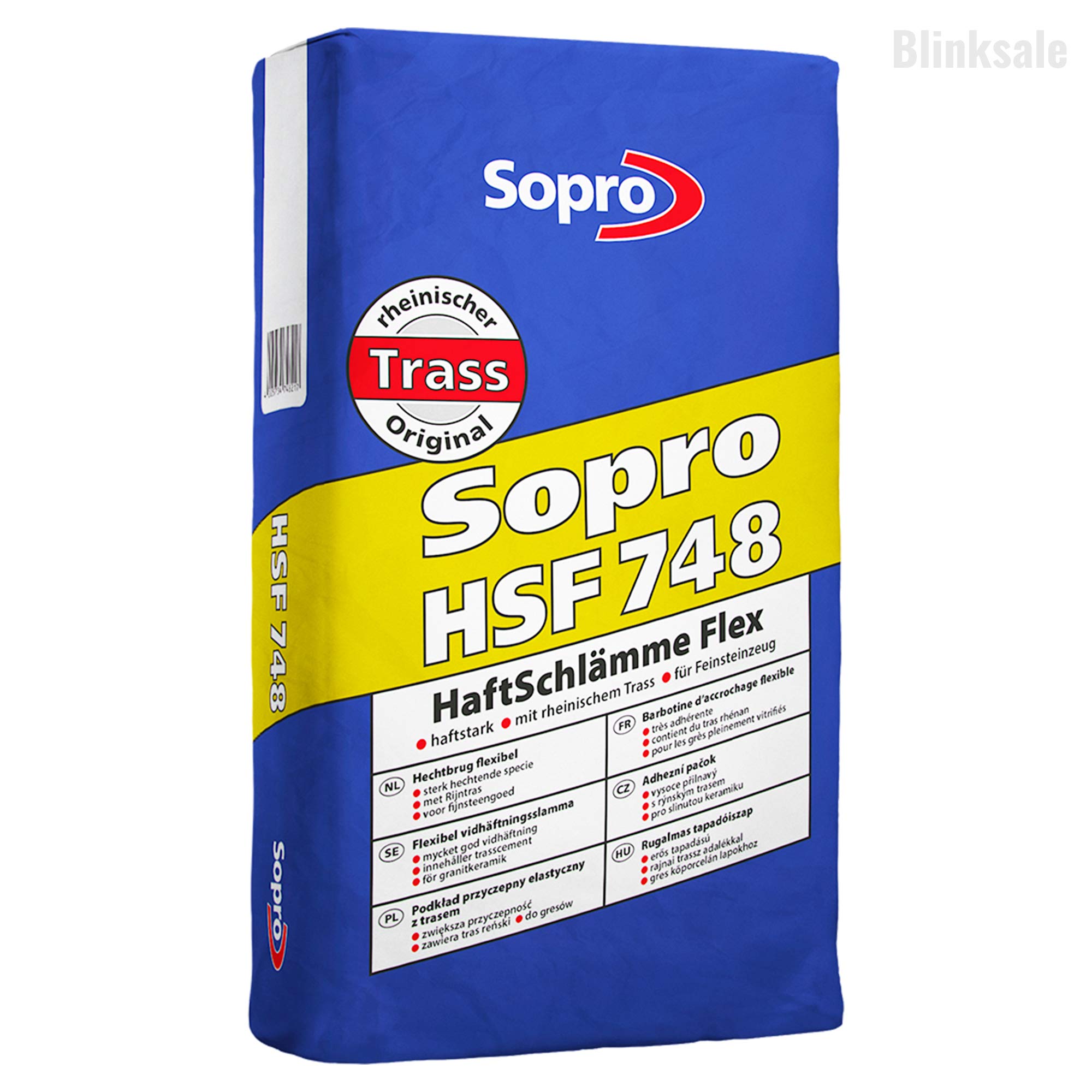 SOPRO HSF 748 Haft Schlämme Mörtel HaftschlämmeFlex Dichtschlämme 25 kg