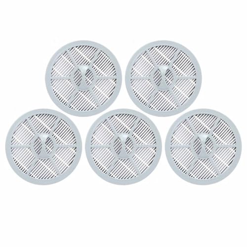 ZEMNLO Staubsaugerfilter und Luftauslass-HEPA-Filter, for FC8208 FC8250 FC8260 FC8262 FC8264 Staubsaugerzubehör Wartung von Vakuumfiltern(Size:5 Filter-01)