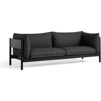 Sofa Arbour black lacquered solid beech - Re-wool 198