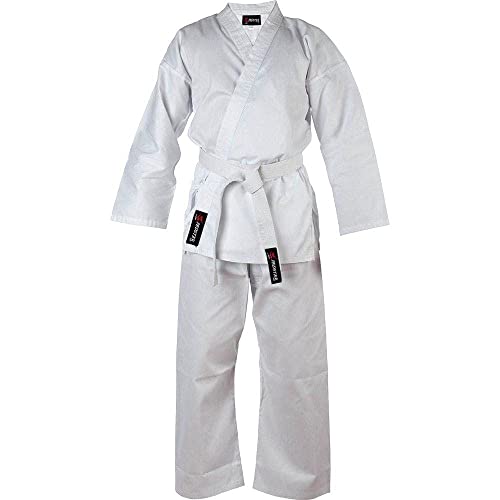 Spedster Karate-Anzug in hochwertiger Kampfsport-Uniform, weiß, 170 cm