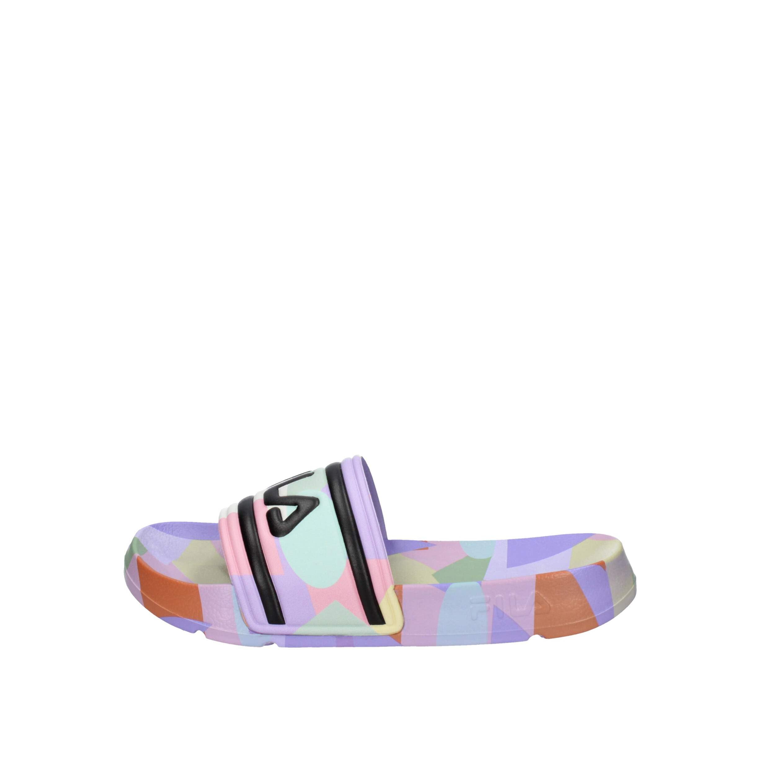 FILA Damen Morro Bay P Slipper wmn Slide Sandal, Smoke Green-Viola, 41 EU