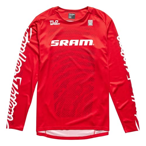 Troy Lee Designs MTB-Jersey Langarm Sprint Rot Gr. L