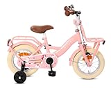 SJOEF Classic Kinderfahrrad 12 Zoll | Kinder Fahrrad für Mädchen/Jugend | Ab 2-8 Jahren | 12-20 Zoll | inklusive Stützräder (Rosa)