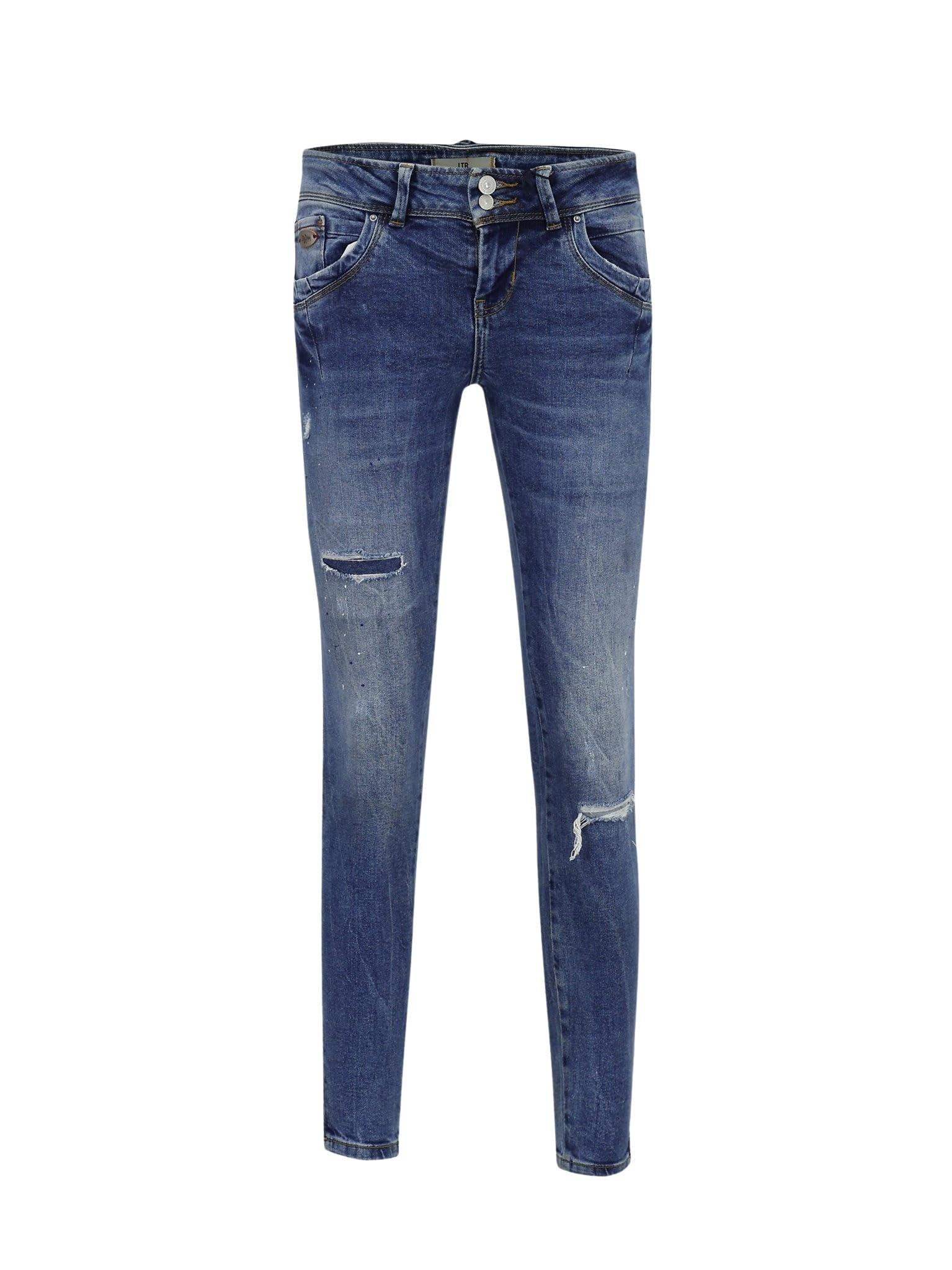 LTB Jeans Damen Senta Zip Jeans, Cybele Wash 53919, 27W