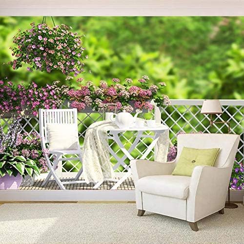 Garten Natur 3D Tapeten Wanddekoration Fototapete Sofas Wohnzimmer Wandbild Schlafzimmer-200cm×140cm