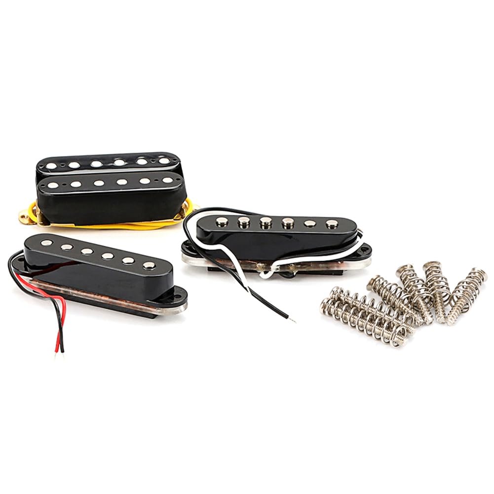 jumbans SSH Gitarren-Tonabnehmer-Set Single Coil & Humbucker-Tonabnehmer für E-Gitarre, Ersatzteile, Zubehör