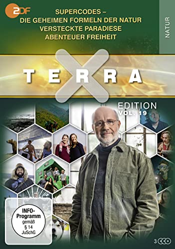 Terra X - Edition 19: Supercodes - Die geheimen Formeln der Natur / Versteckte Paradiese / Abenteuer Freiheit [3 DVDs]