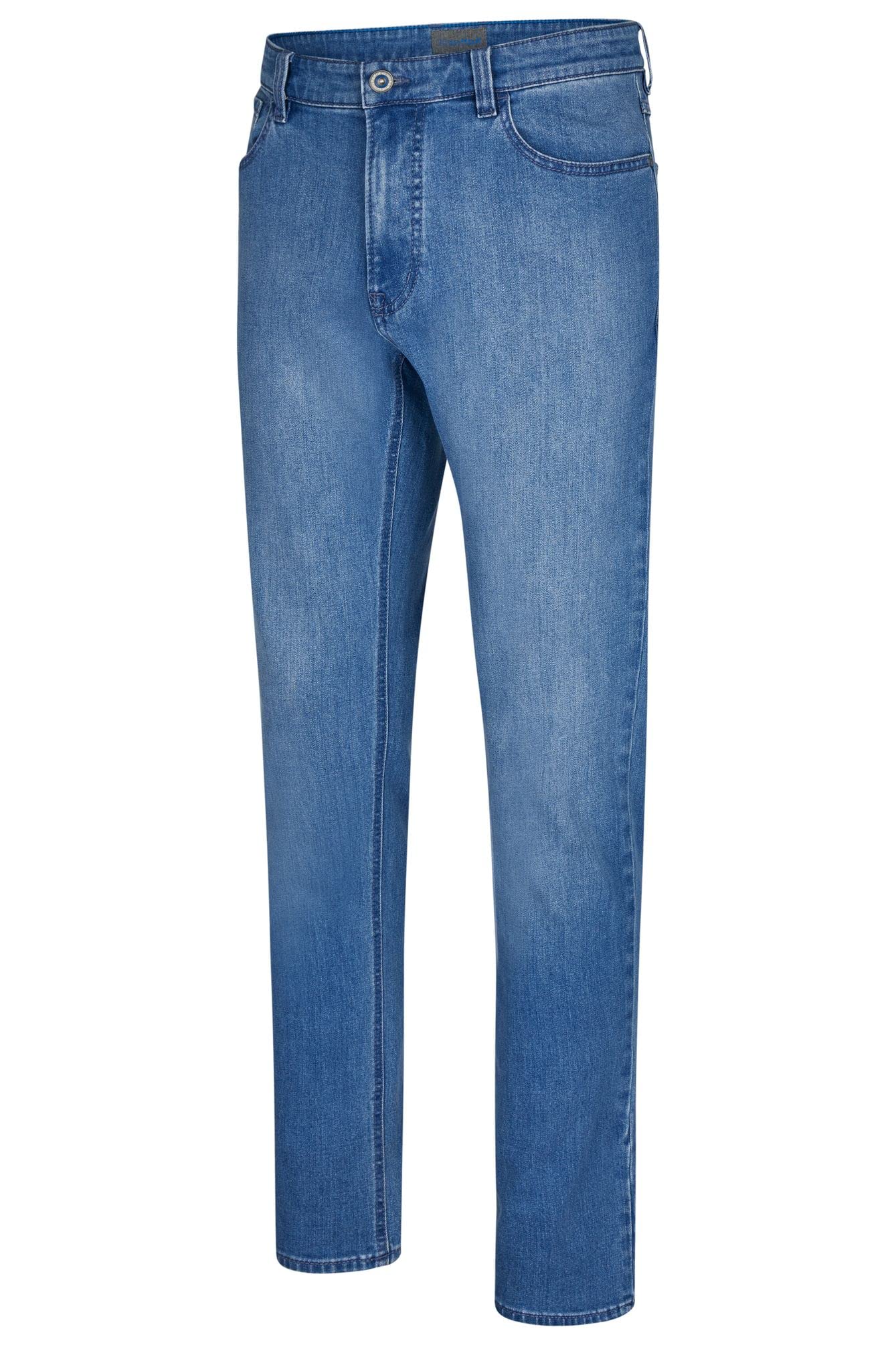 Hattric - Herren 5-Pocket Jeans, Hunter (688865-9273), Farbe:blau (44), Größe:W34, Länge:L34