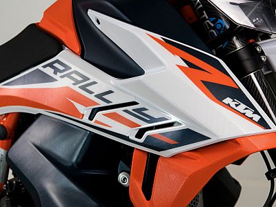 Uniracing KTM 890 Adventure R Rally, Kratzerschutz-Set seitlich