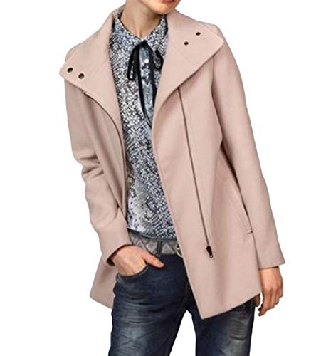 LTB Jeans Damen ONALOS Coat Mantel, Rosa (Mauve Shadows 1749), 40 (Herstellergröße: L)