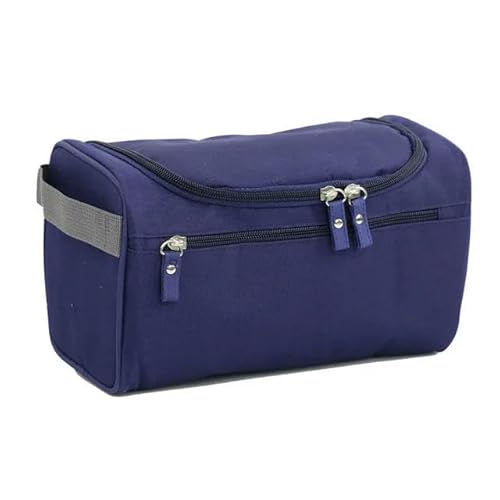 Kosmetiktasche Reisen Essentielle Business Cosmetic -Tasche Herrenhänge Für Hänge Der Toilettenartikel Tasche-Navy-Oxford-Stoff