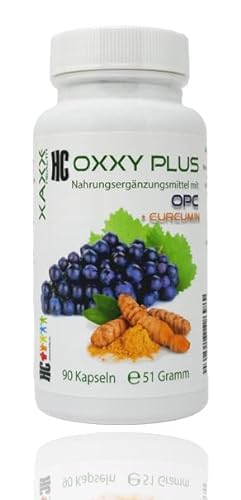 XAXX HC OXXY PLUS, Inhalt 90 Stück: OPC + Curcumin