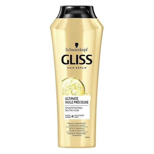 6 x Gliss Kur Shampoo"Ultimate Oil Elixir" - überstrapaziertes und strohiges Haar - 250ml