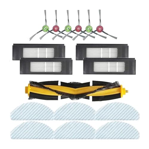 KHUKHU 17er-Pack Ersatzteile/Zubehör, Kompatibel Mit Yeedi Vac 2 Pro, Staubsauger-Ersatzteile