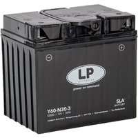 Landport Sla Y60-N30-3 Motorradbatterie, 12 V 30 Ah