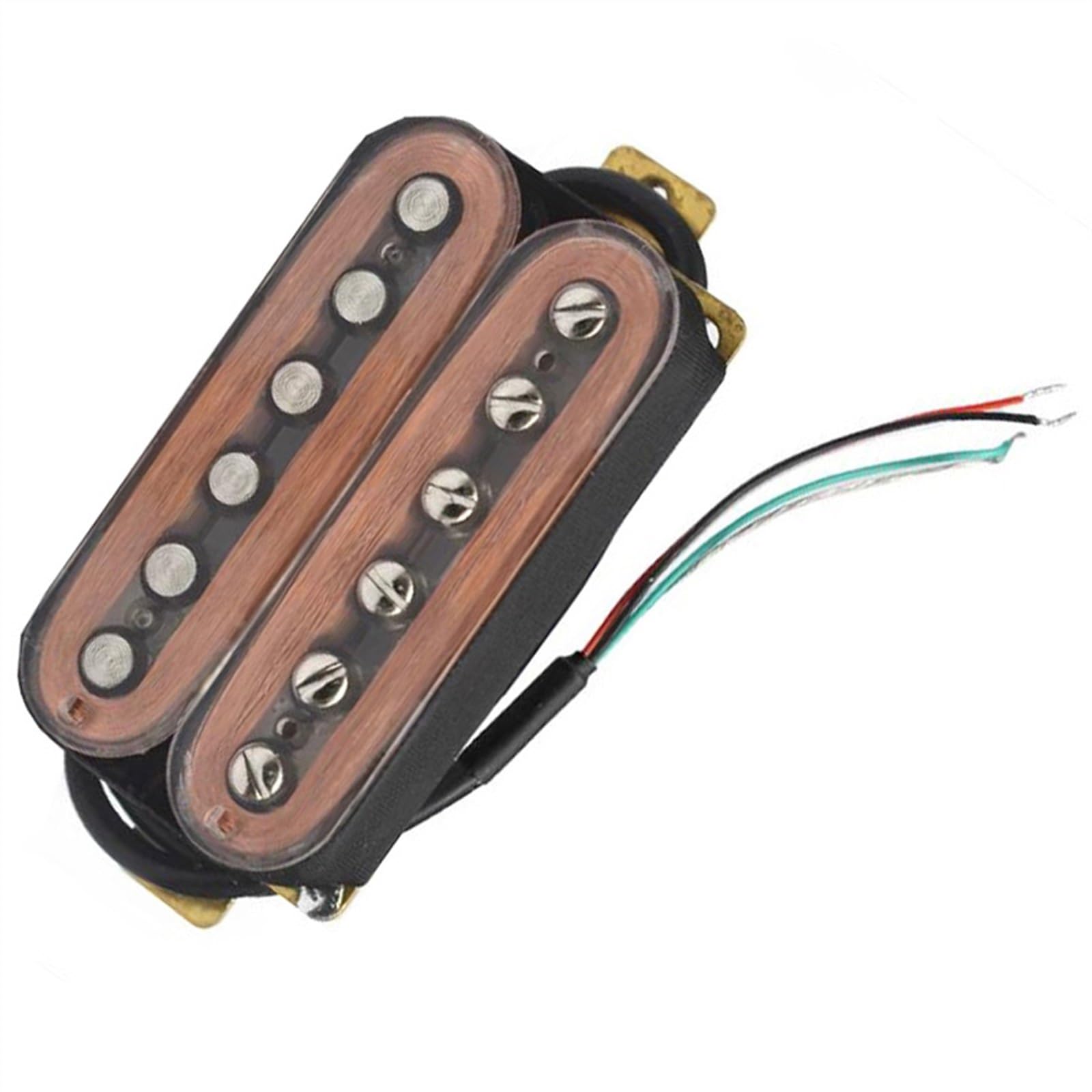 Transparente Shell E-Gitarre Humbucker Split Bridge Pickup für 6-saitige E-Gitarre Single-Coil-Tonabnehmer