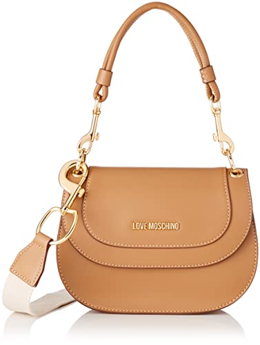 Love Moschino Damen Jc4112pp1glr0201 Umhängetasche, Camel